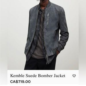 All saints Kemble bomber. Brand new with tag